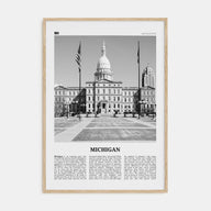 Michigan Travel B&W No 4 Poster