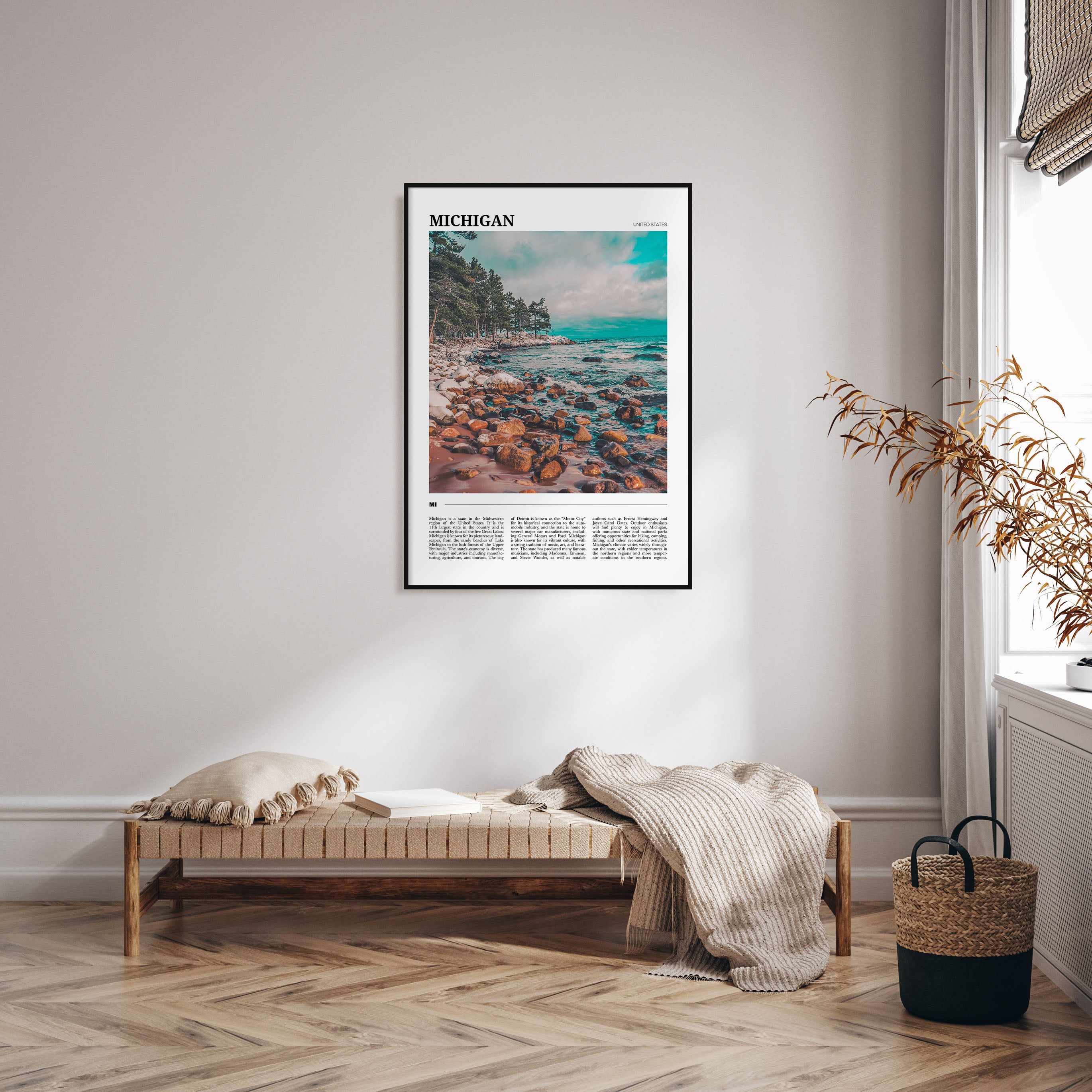 Michigan Travel Color No 1 Poster