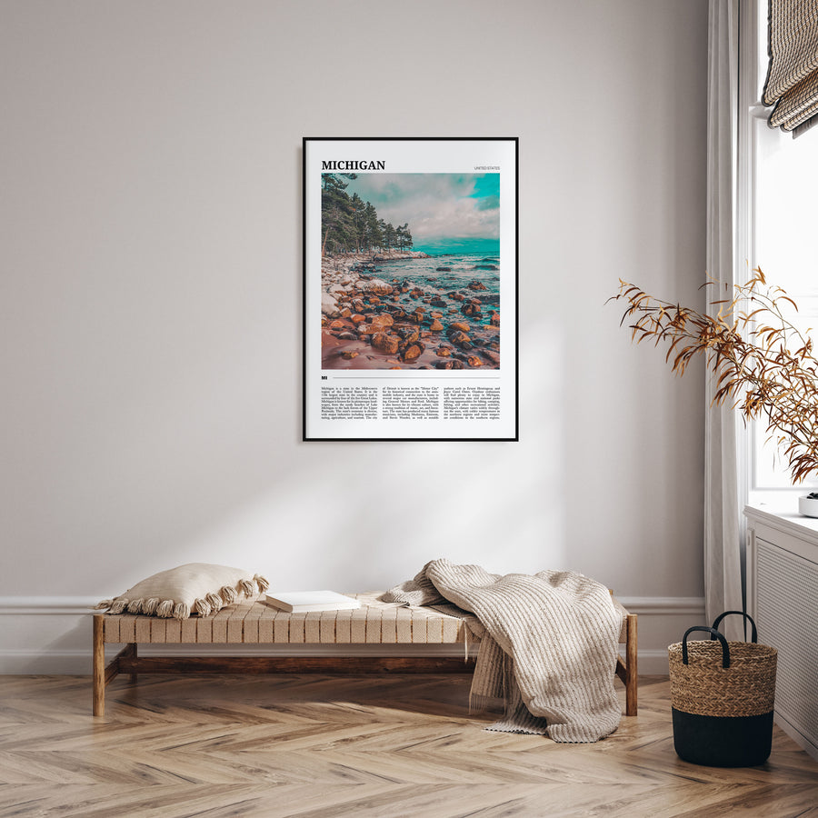 Michigan Travel Color No 1 Poster
