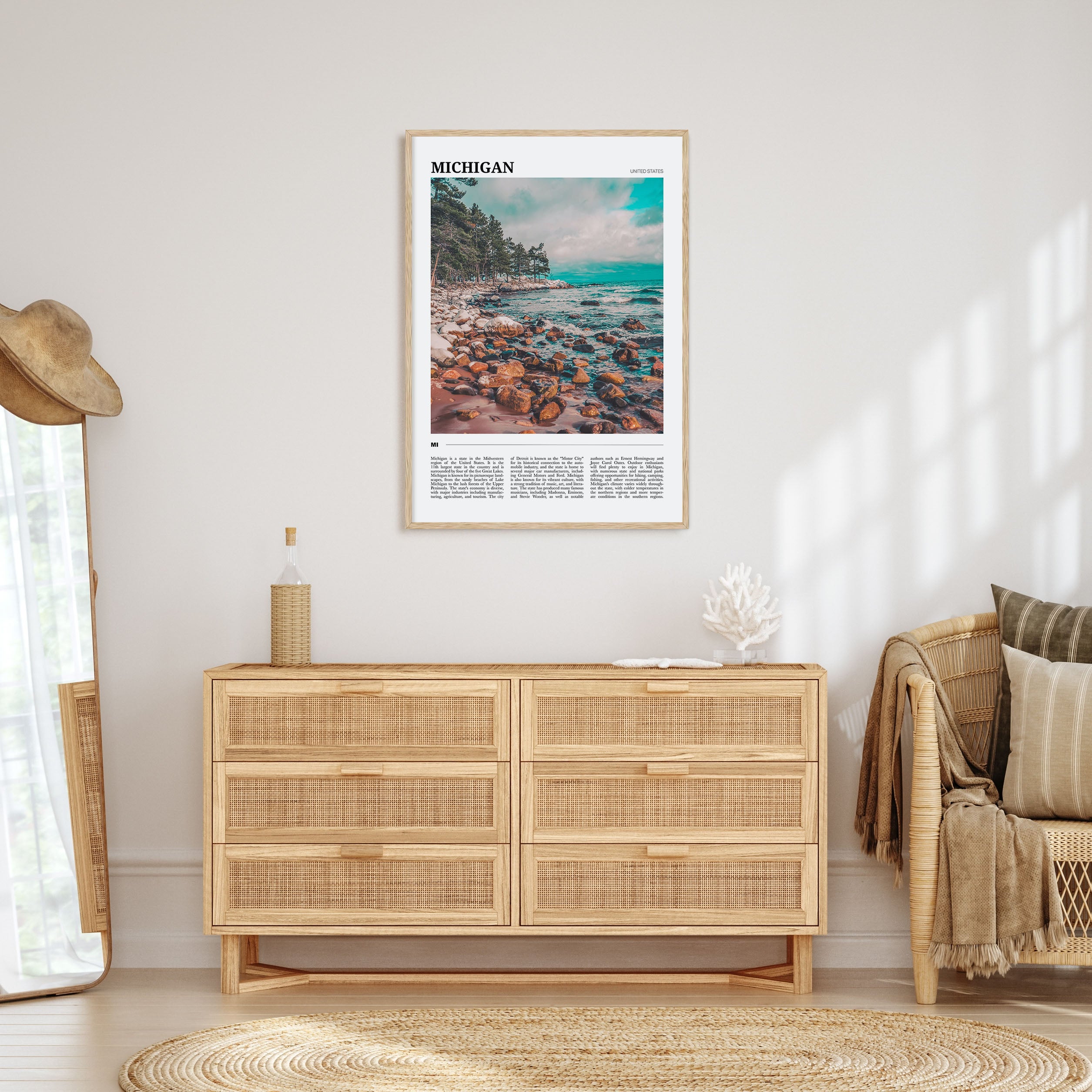 Michigan Travel Color No 1 Poster