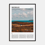 Michigan Travel Color No 2 Poster