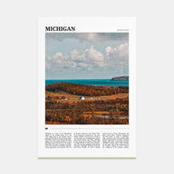 Michigan Travel Color No 2 Poster