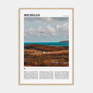 Michigan Travel Color No 2 Poster