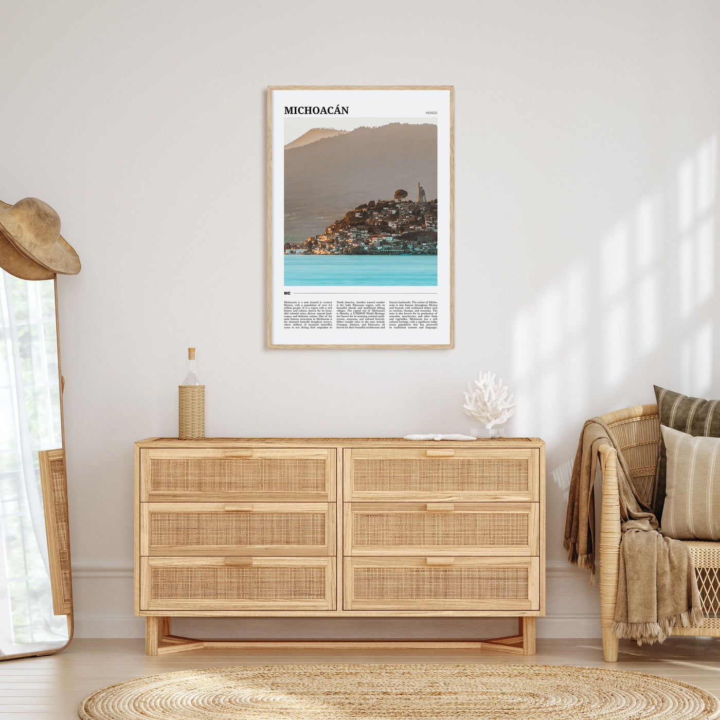 Michoacán Travel Color No 1 Poster