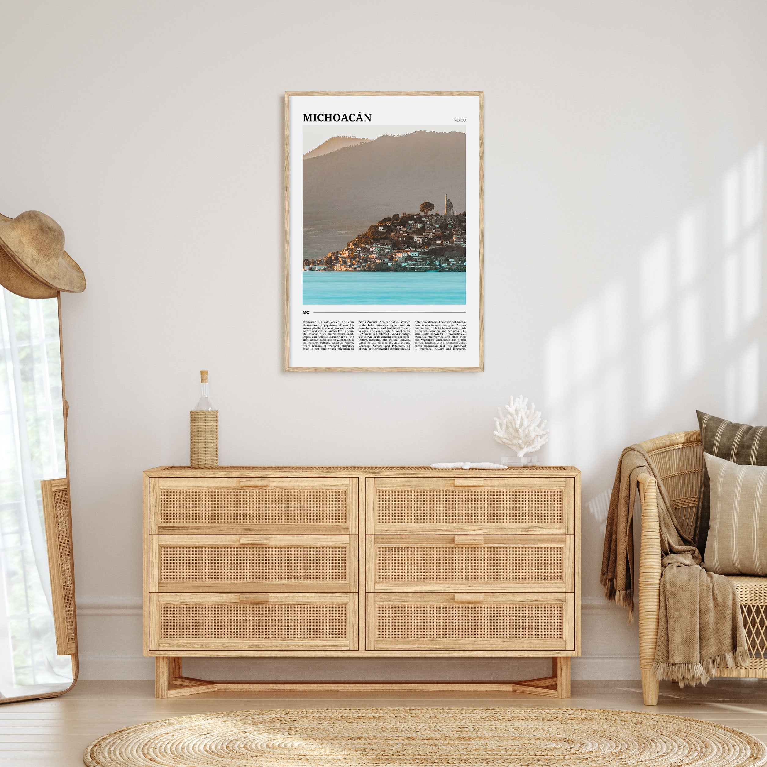 Michoacán Travel Color No 1 Poster