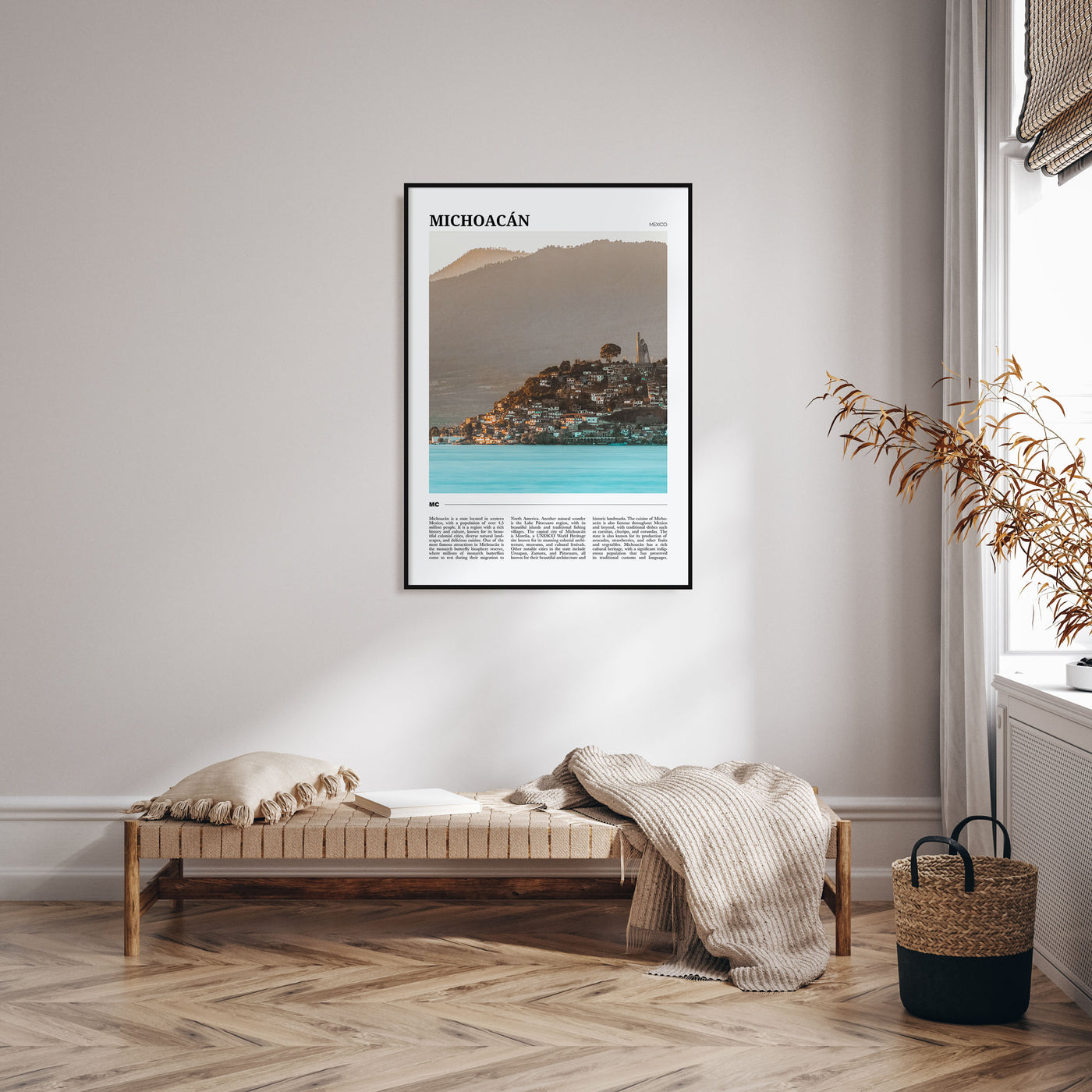 Michoacán Travel Color No 1 Poster