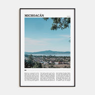Michoacán Travel Color No 2 Poster