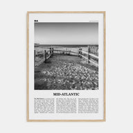 Mid-Atlantic Travel B&W Poster
