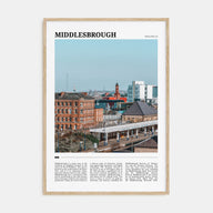 Middlesbrough Travel Color Poster