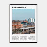 Middlesbrough Travel Color Poster
