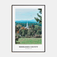 Middlesex County Portrait Color Poster