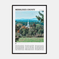 Middlesex County Travel Color Poster