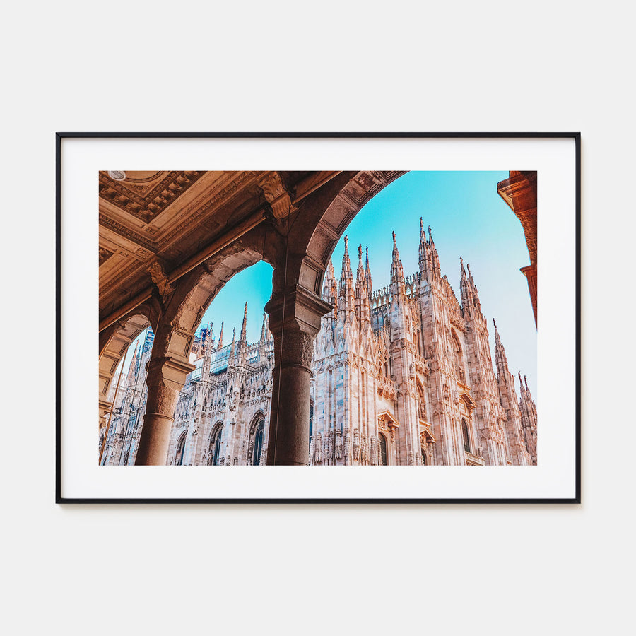 Milan Landscape Color Poster