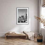 Milan Photo B&W Poster