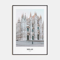 Milan Portrait Color Poster