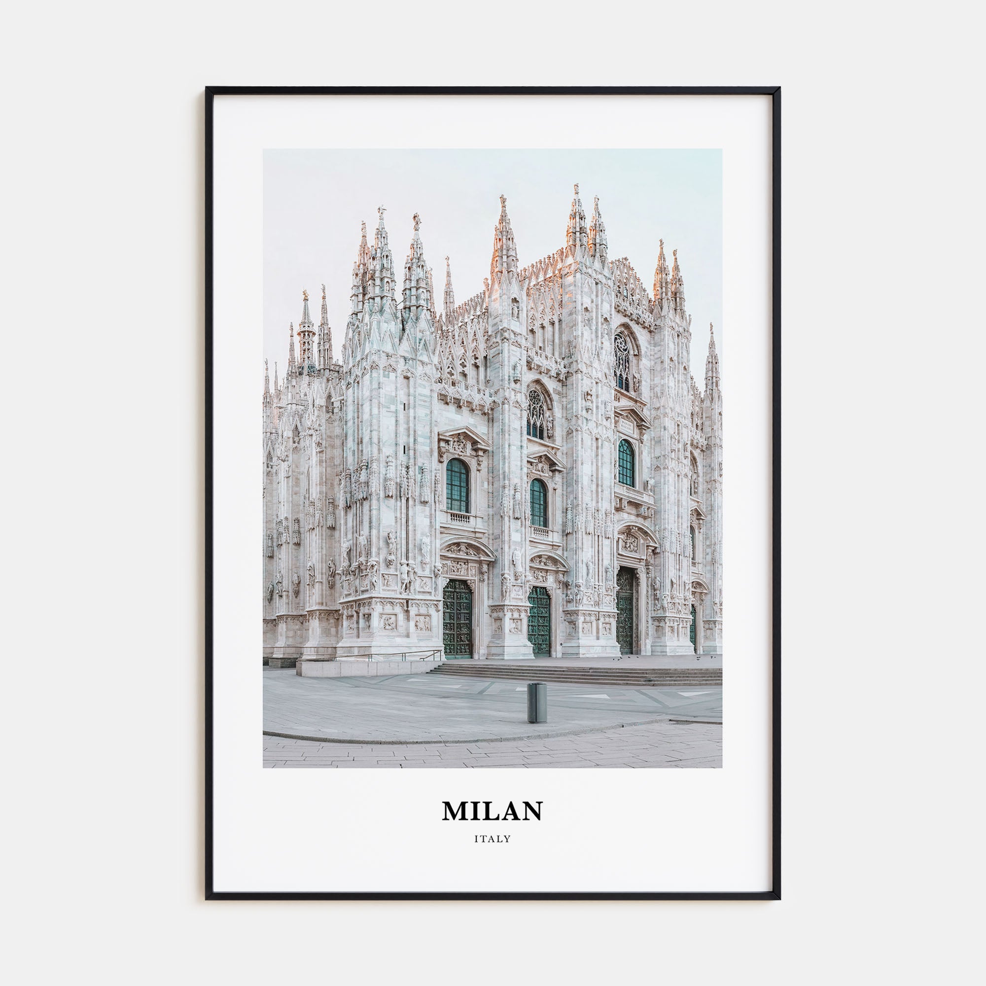Milan Portrait Color Poster