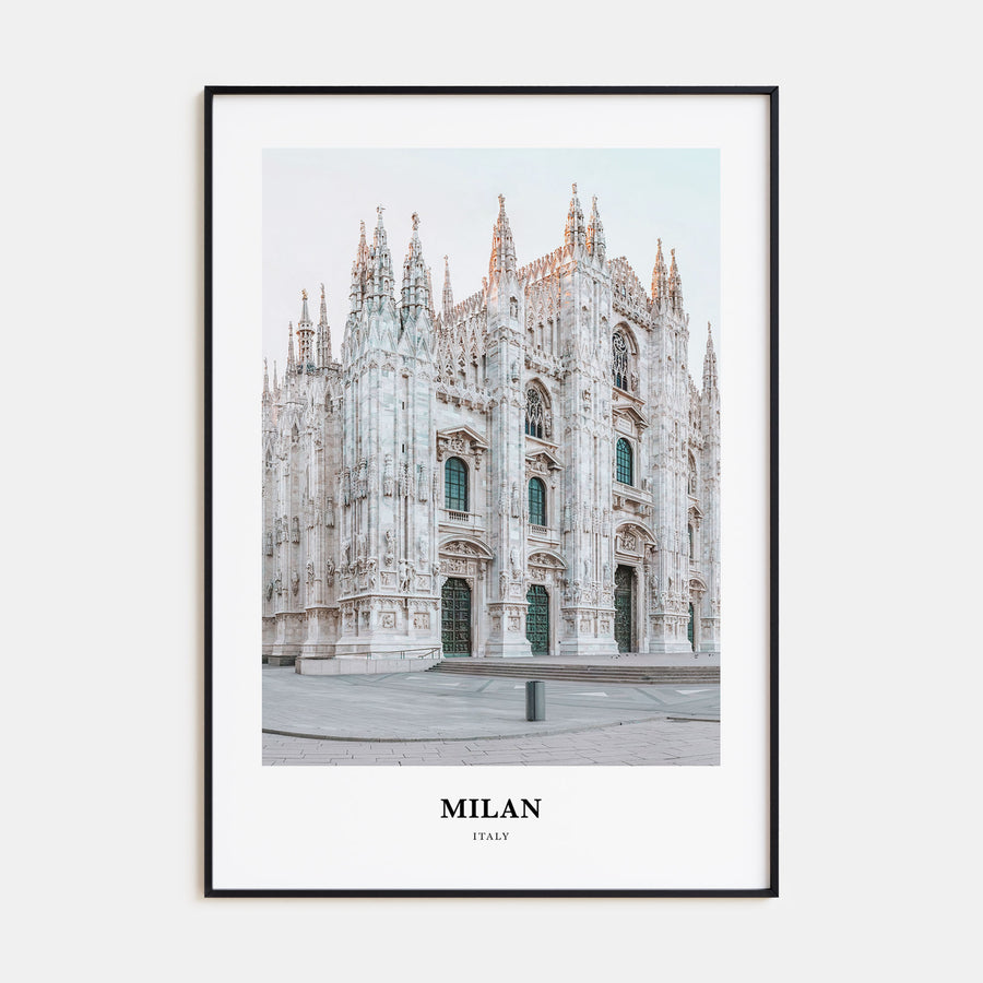 Milan Portrait Color Poster