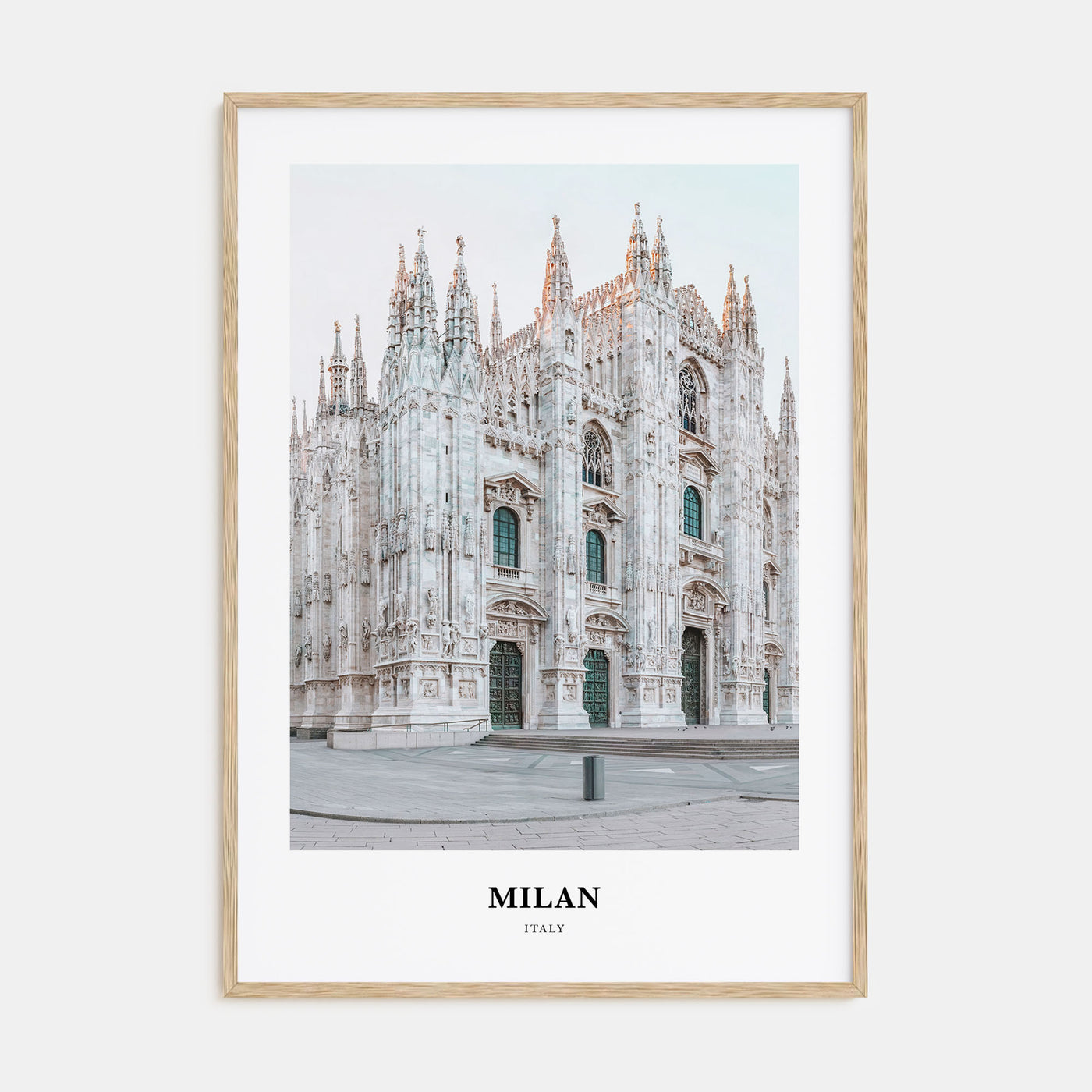 Milan Portrait Color Poster