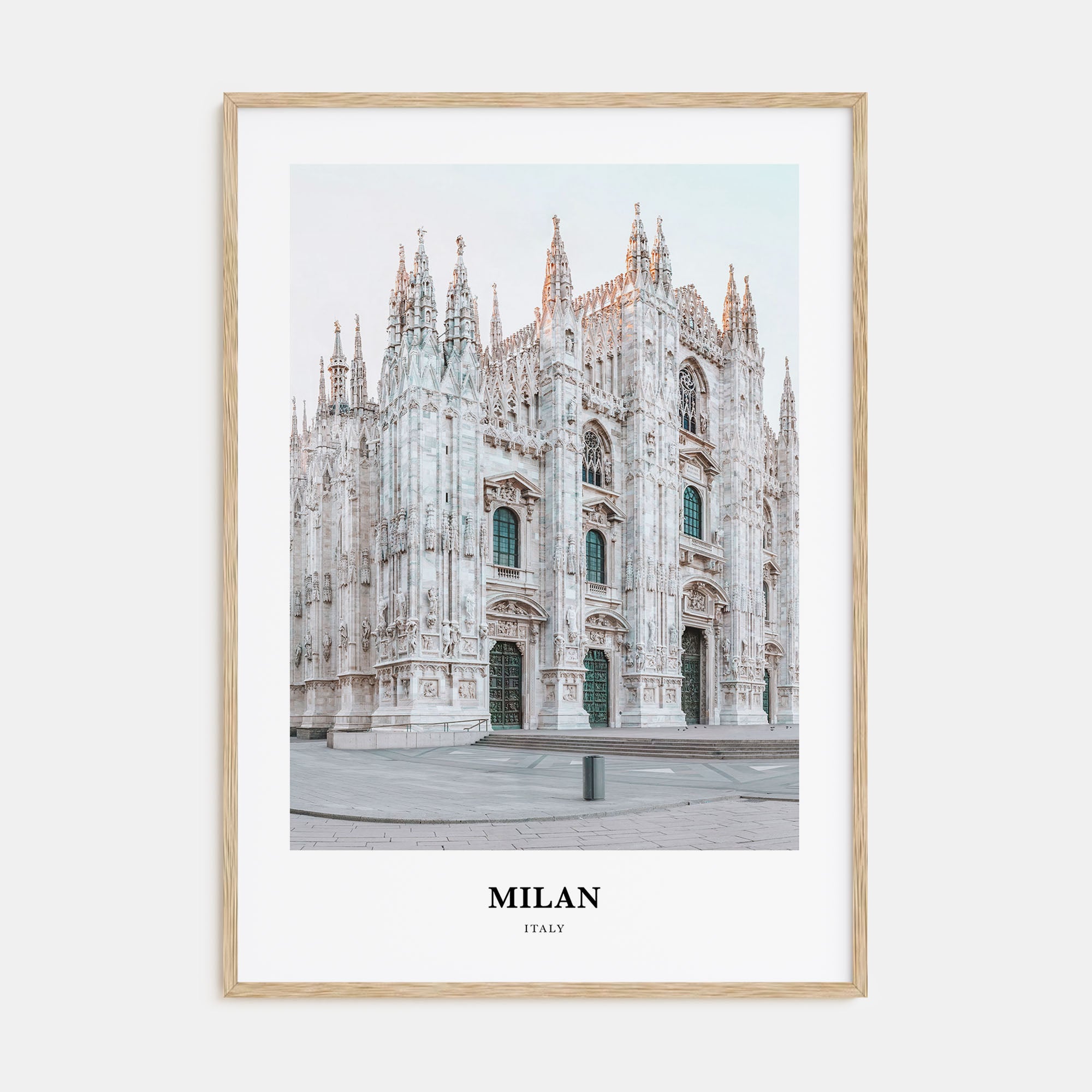 Milan Portrait Color Poster