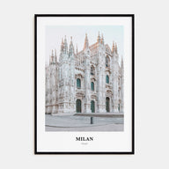 Milan Portrait Color Poster