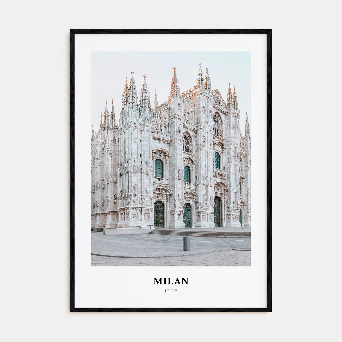 Milan Portrait Color Poster