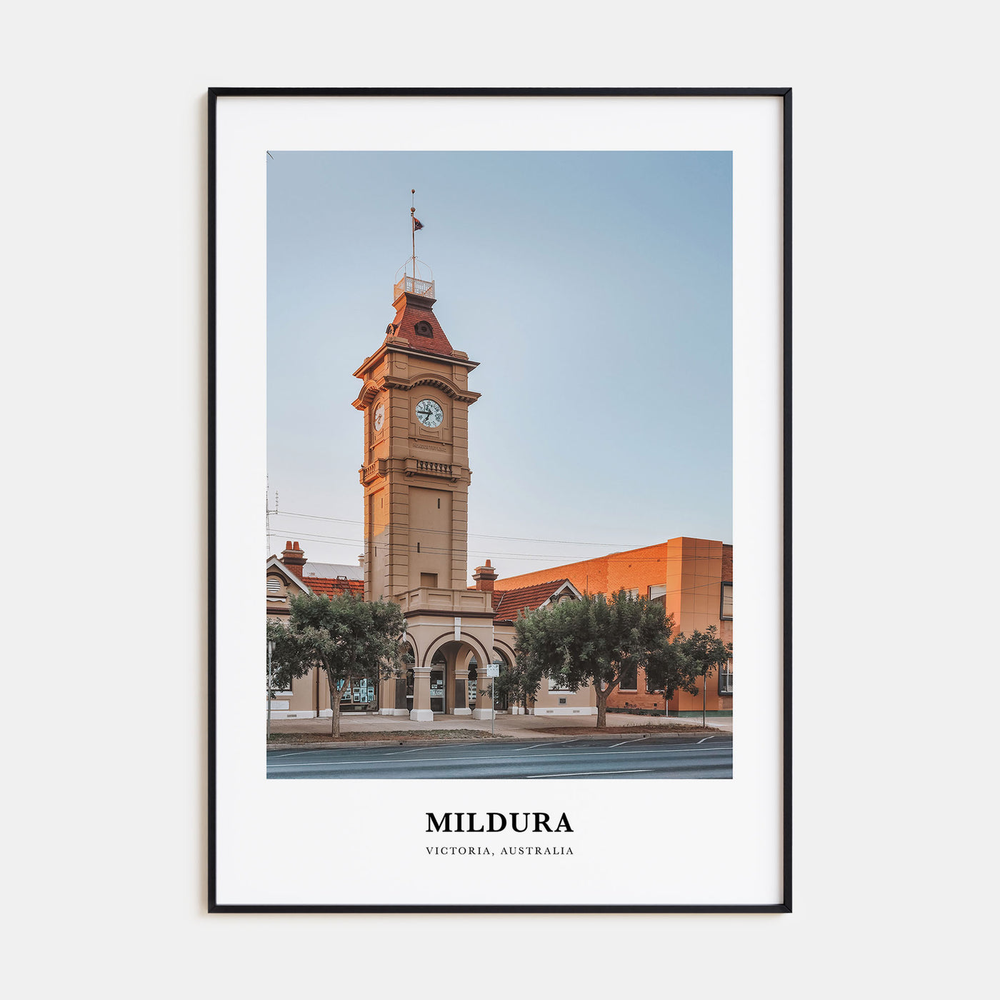 Mildura Portrait Color Poster