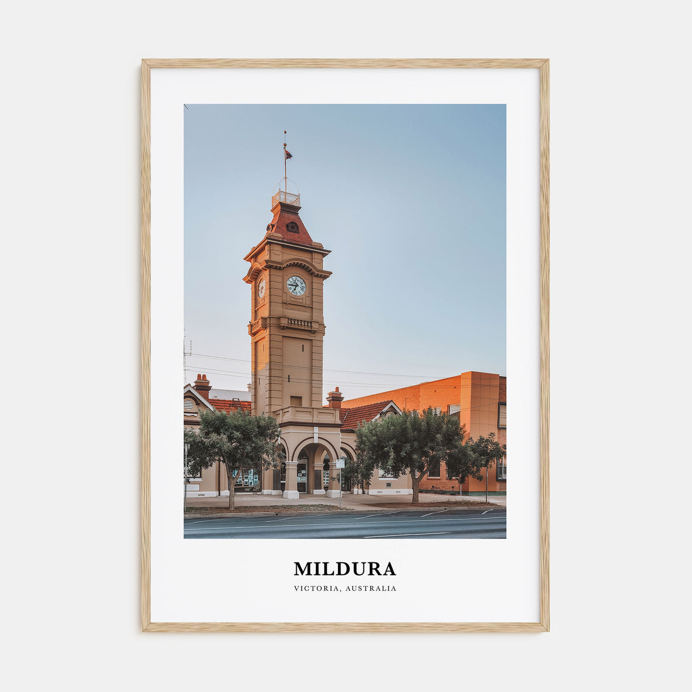 Mildura Portrait Color Poster