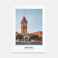 Mildura Portrait Color Poster