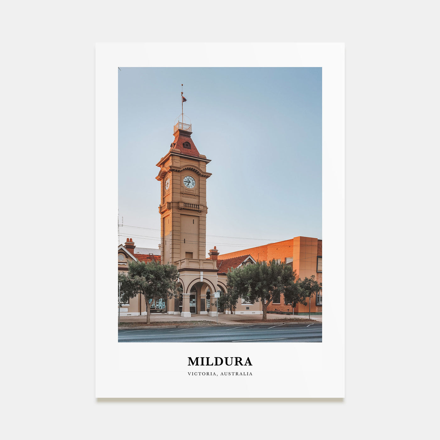 Mildura Portrait Color Poster