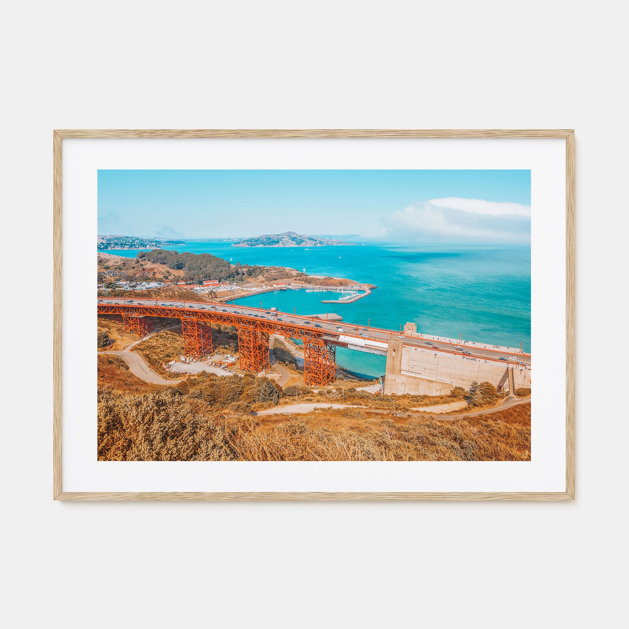 Mill Valley Landscape Color Poster