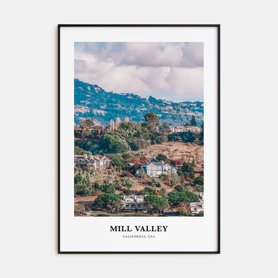 Mill Valley Portrait Color Poster