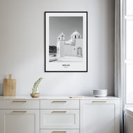 Milos Portrait B&W Poster