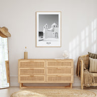 Milos Portrait B&W Poster