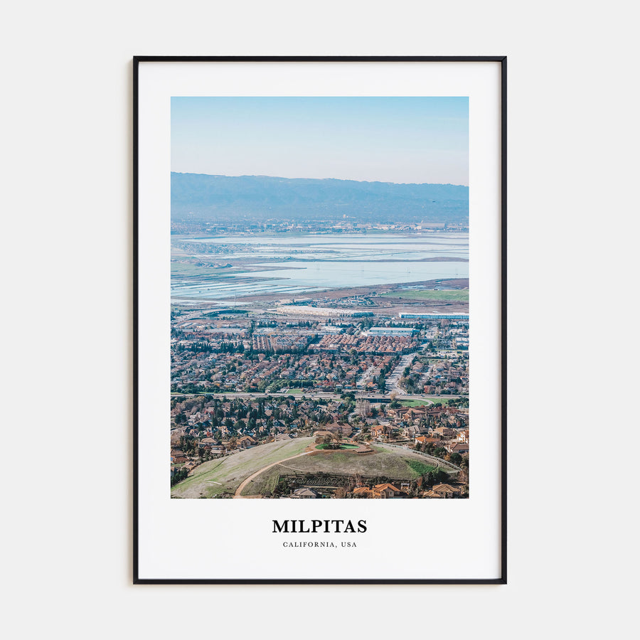 Milpitas Portrait Color Poster