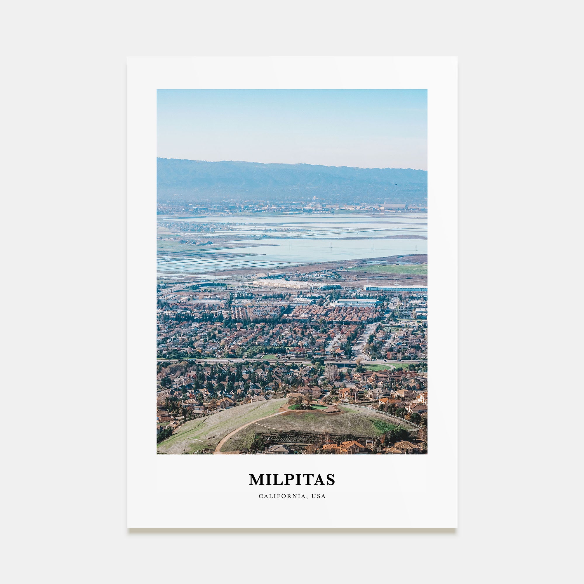 Milpitas Portrait Color Poster