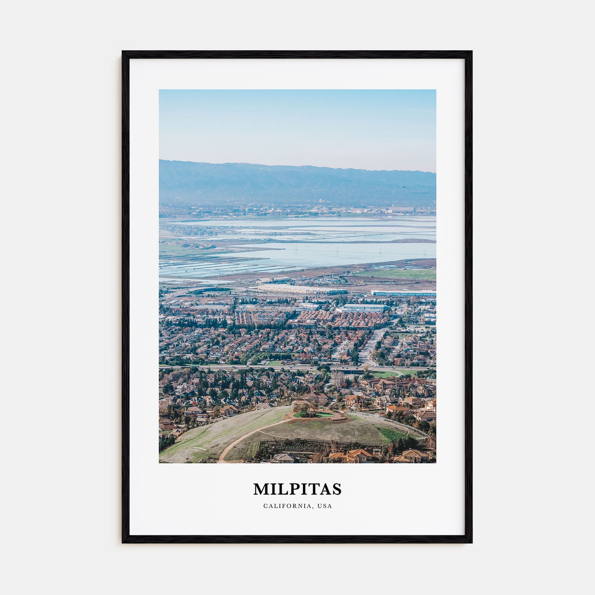 Milpitas Portrait Color Poster