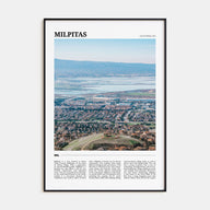 Milpitas Travel Color Poster