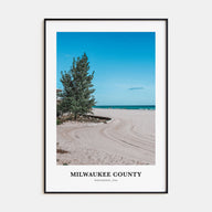 Milwaukee County Portrait Color Poster
