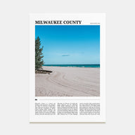 Milwaukee County Travel Color Poster