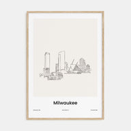Milwaukee Drawn Poster