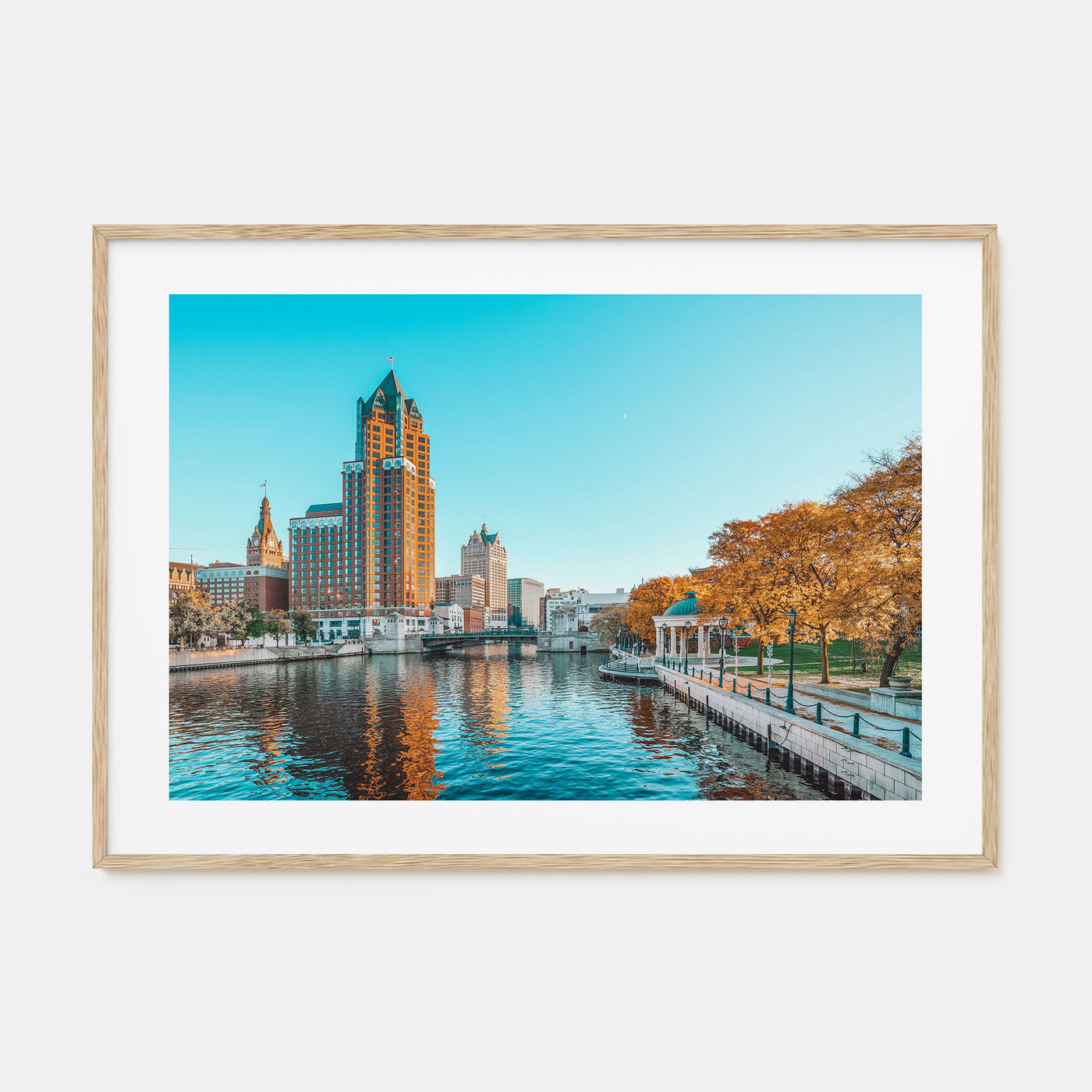 Milwaukee Landscape Color Poster