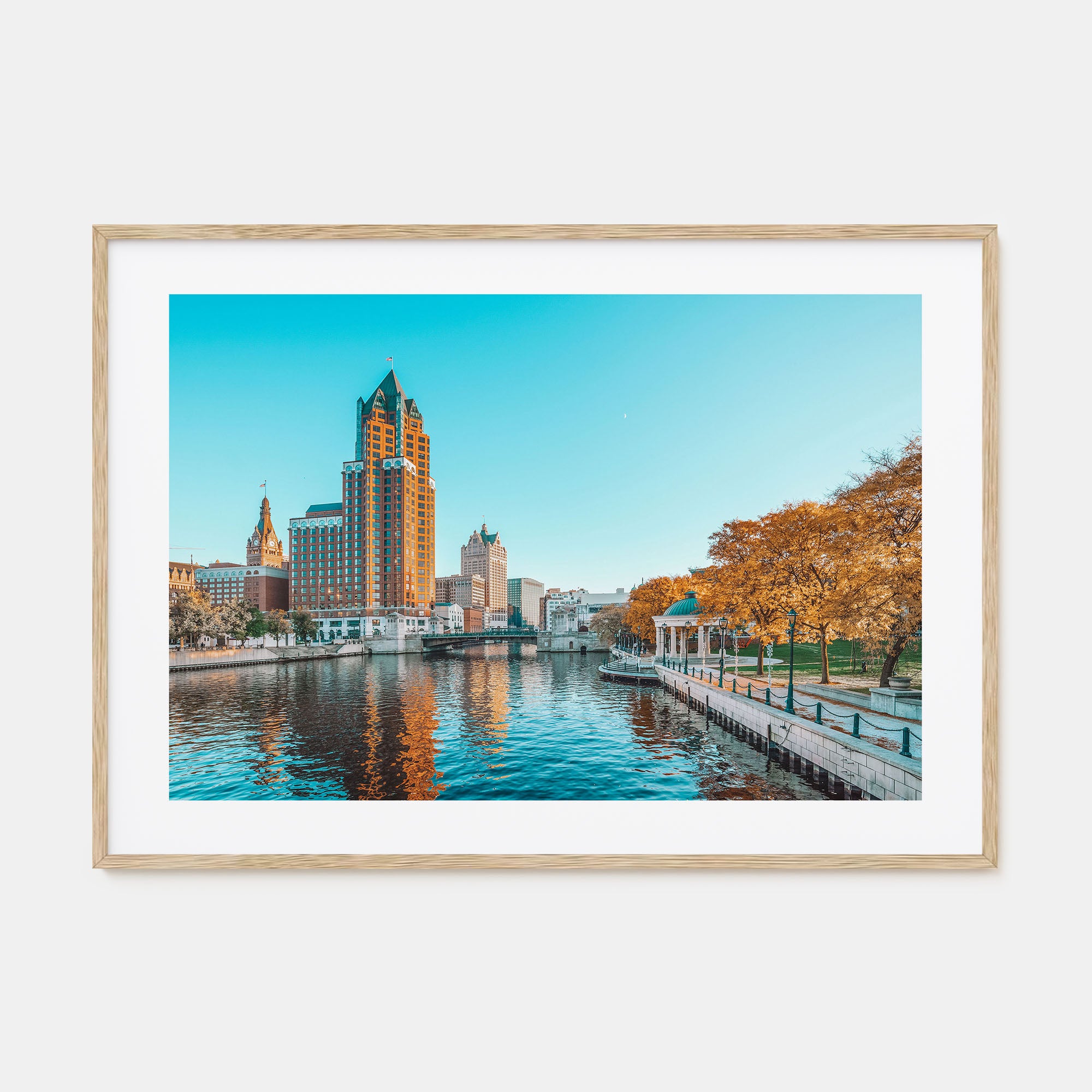 Milwaukee Landscape Color Poster