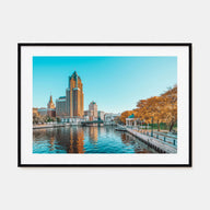 Milwaukee Landscape Color Poster