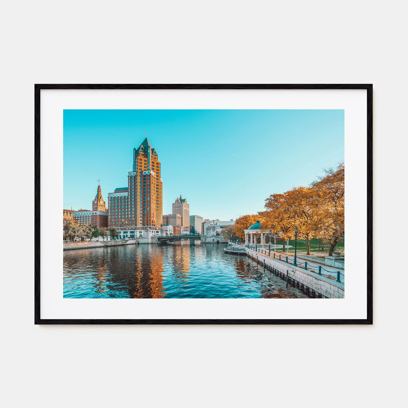 Milwaukee Landscape Color Poster
