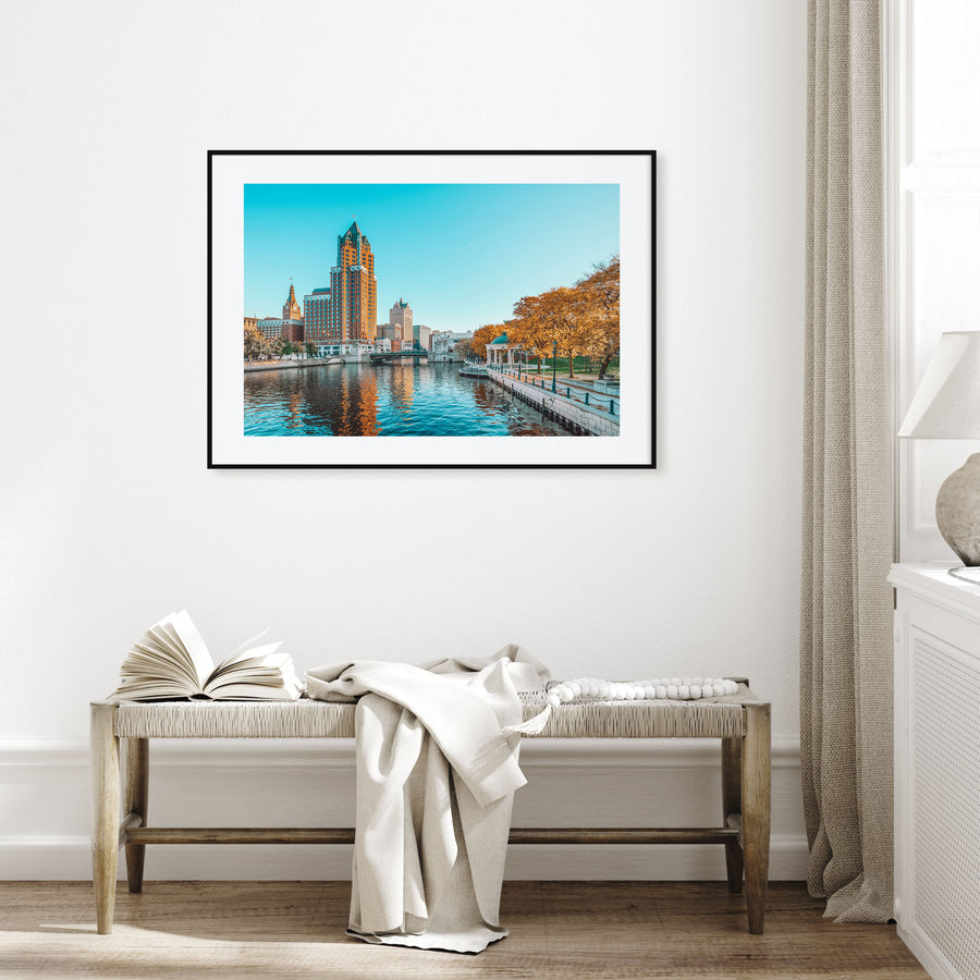 Milwaukee Landscape Color Poster