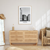Milwaukee Portrait B&W No 1 Poster