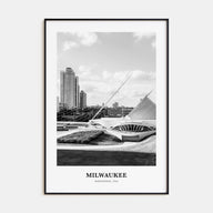Milwaukee Portrait B&W No 2 Poster