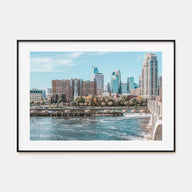 Minneapolis Landscape Color Poster