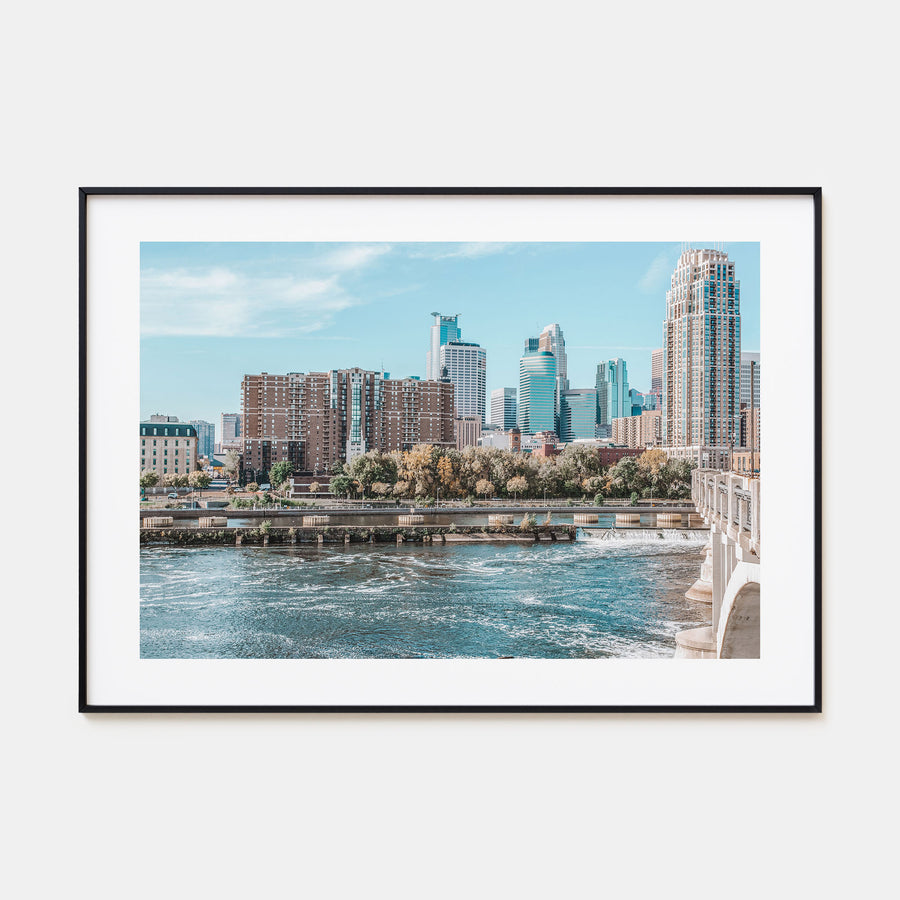Minneapolis Landscape Color Poster