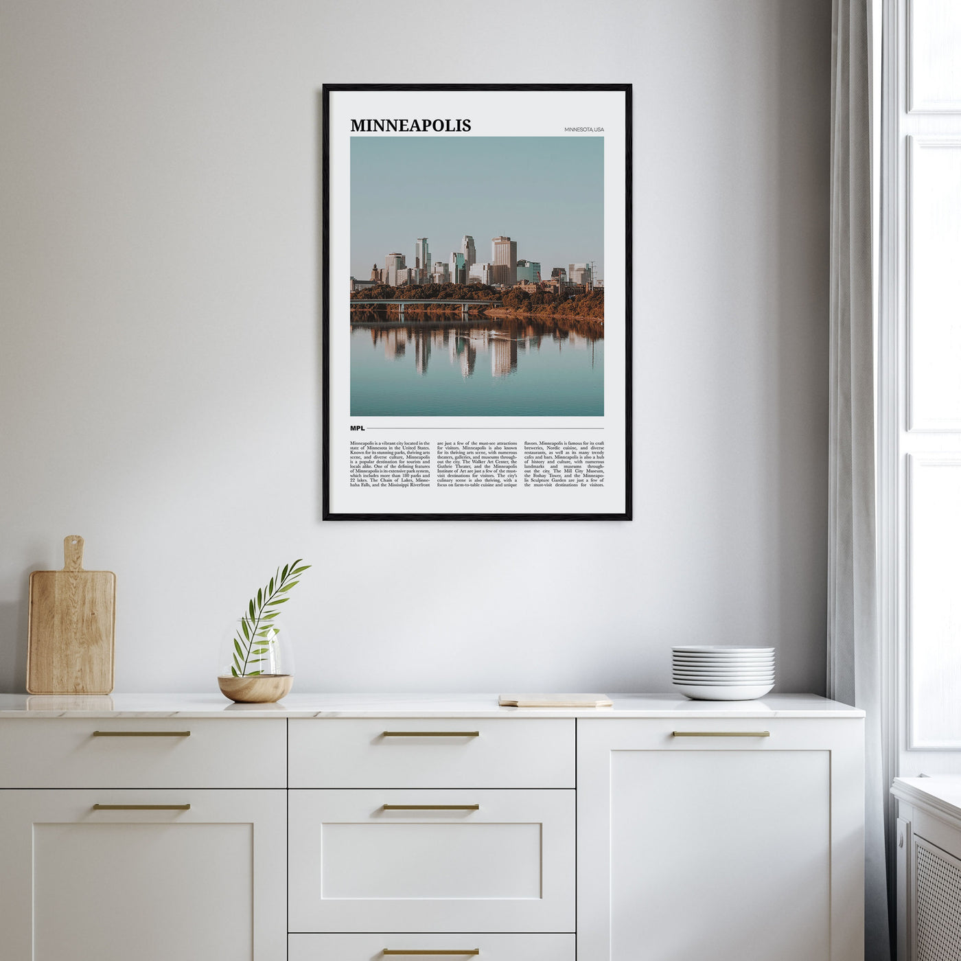 Minneapolis Travel Color No 3 Poster